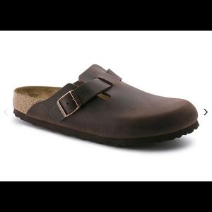 Birkenstock Boston Oiled Leather Havana